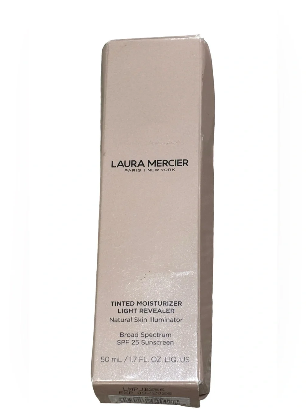 NIB Laura Mercier Tinted Moisturizer Light Revealer in 3W1 Bisque Exp. 9/26